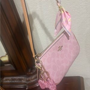 Coach Light Pink Shoulder Bag